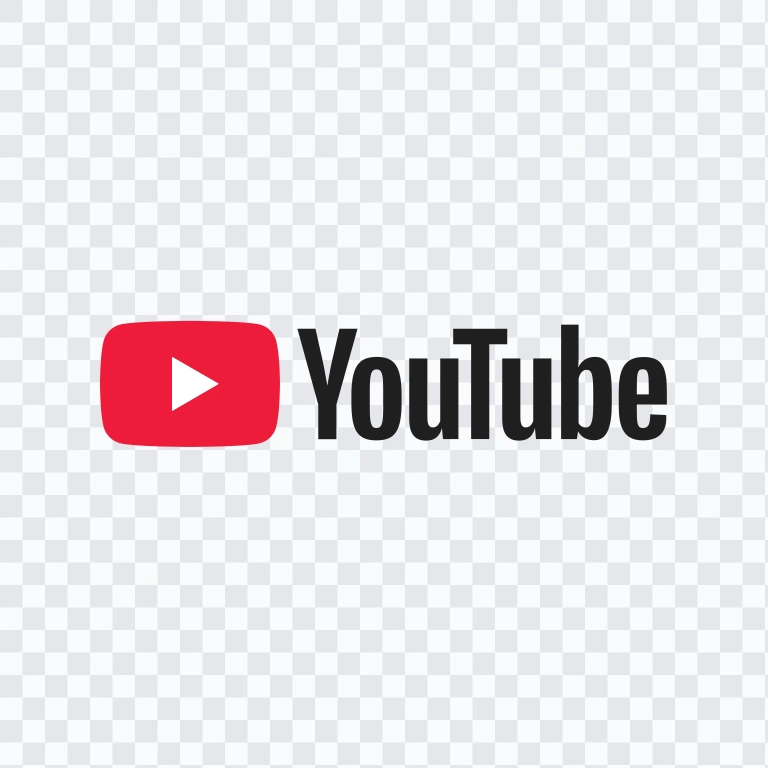 logo YouTube berwarna SVG
