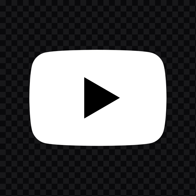 ikon YouTube putih SVG