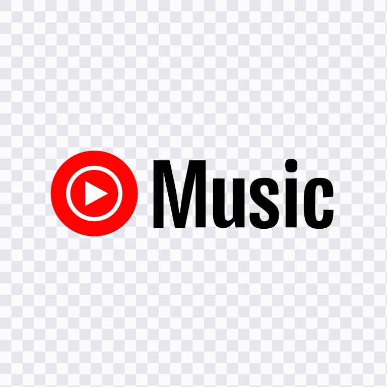 Youtube Music colored logo SVG