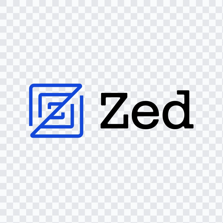 logo Zed berwarna SVG