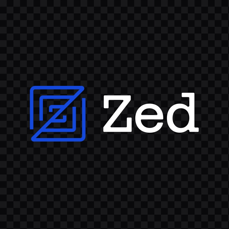 logo Zed terang SVG