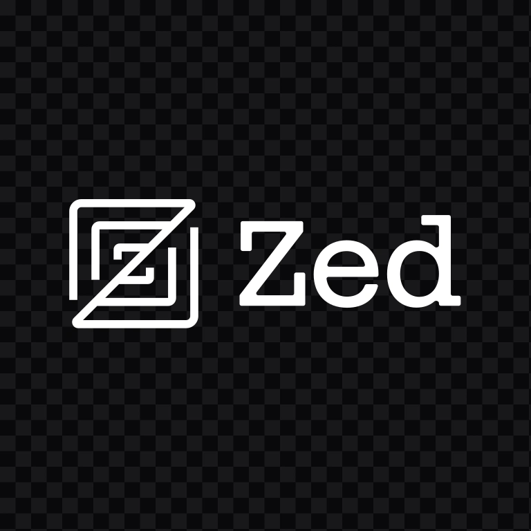 logo Zed putih SVG