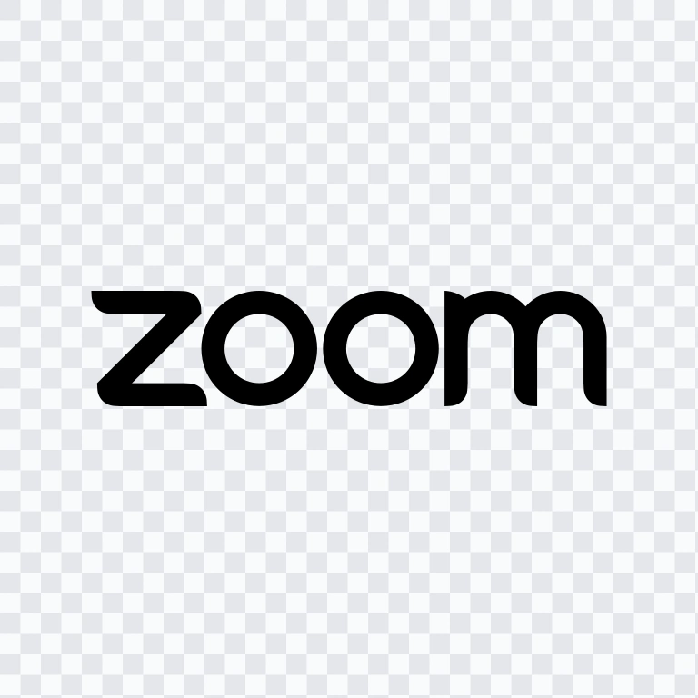 Zoom black logo SVG
