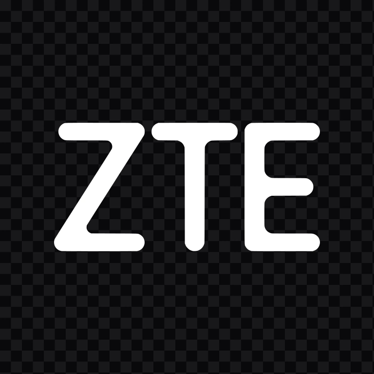 ZTE white logo SVG